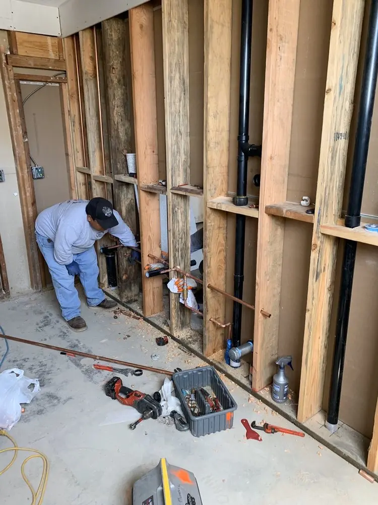 Commercial rough-in plumbing for Gas Line Repair in St. Peters